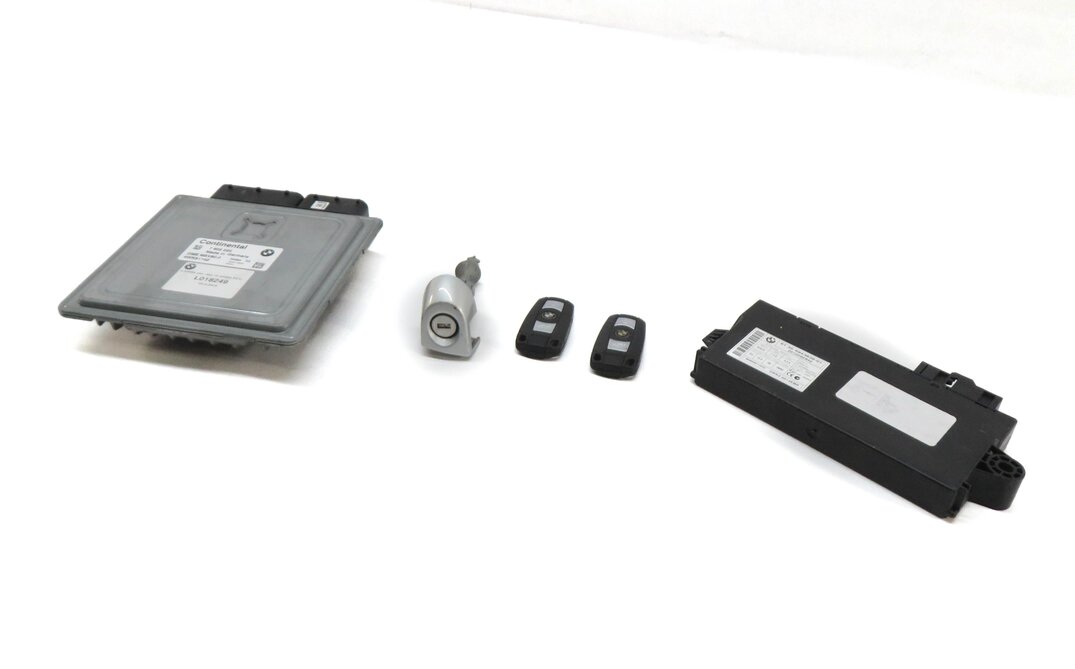 2007 BMW X5 (E70) 3.0L N52 ENGINE ECM DME CAS3 IMMOBILIZER MODULE KEY SET