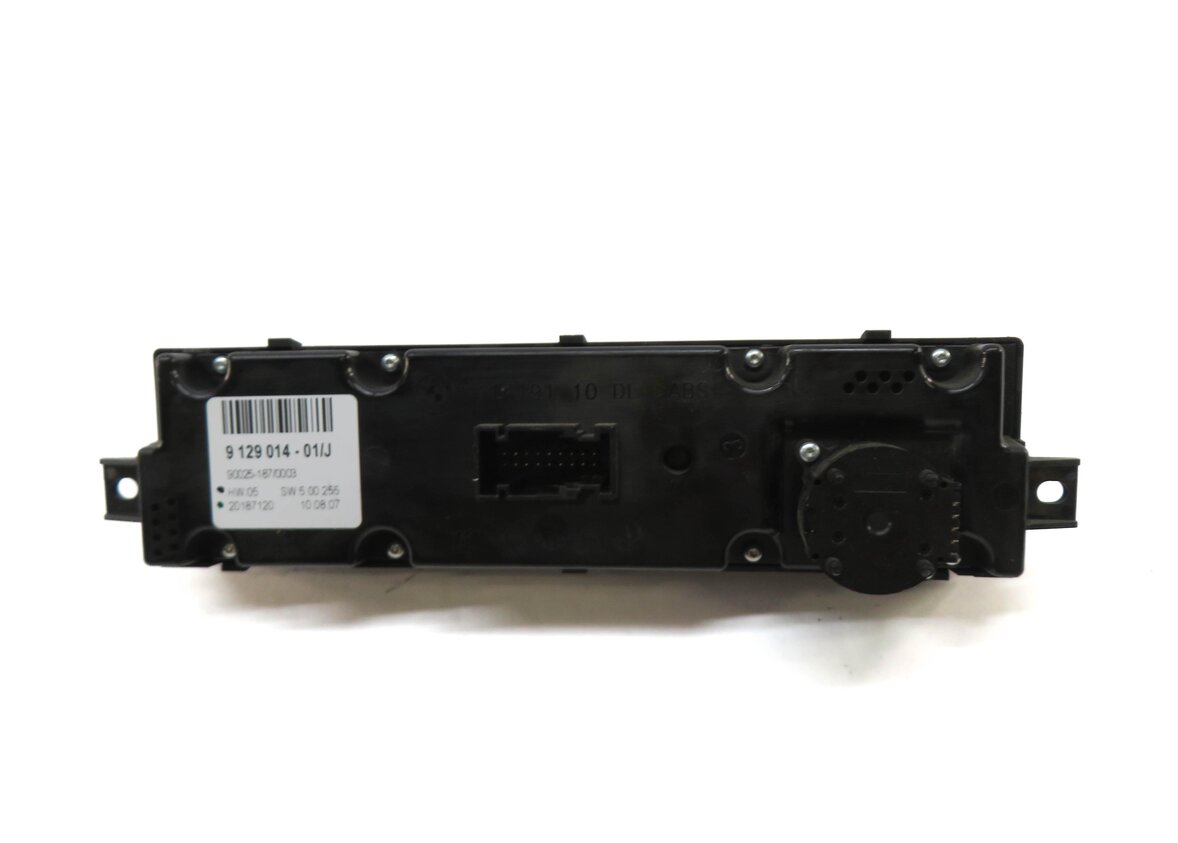 Thumbnail 4: 2007-2013 BMW X5 (E70) REAR HEATER A/C CLIMATE TEMPERATURE CONTROL PANEL