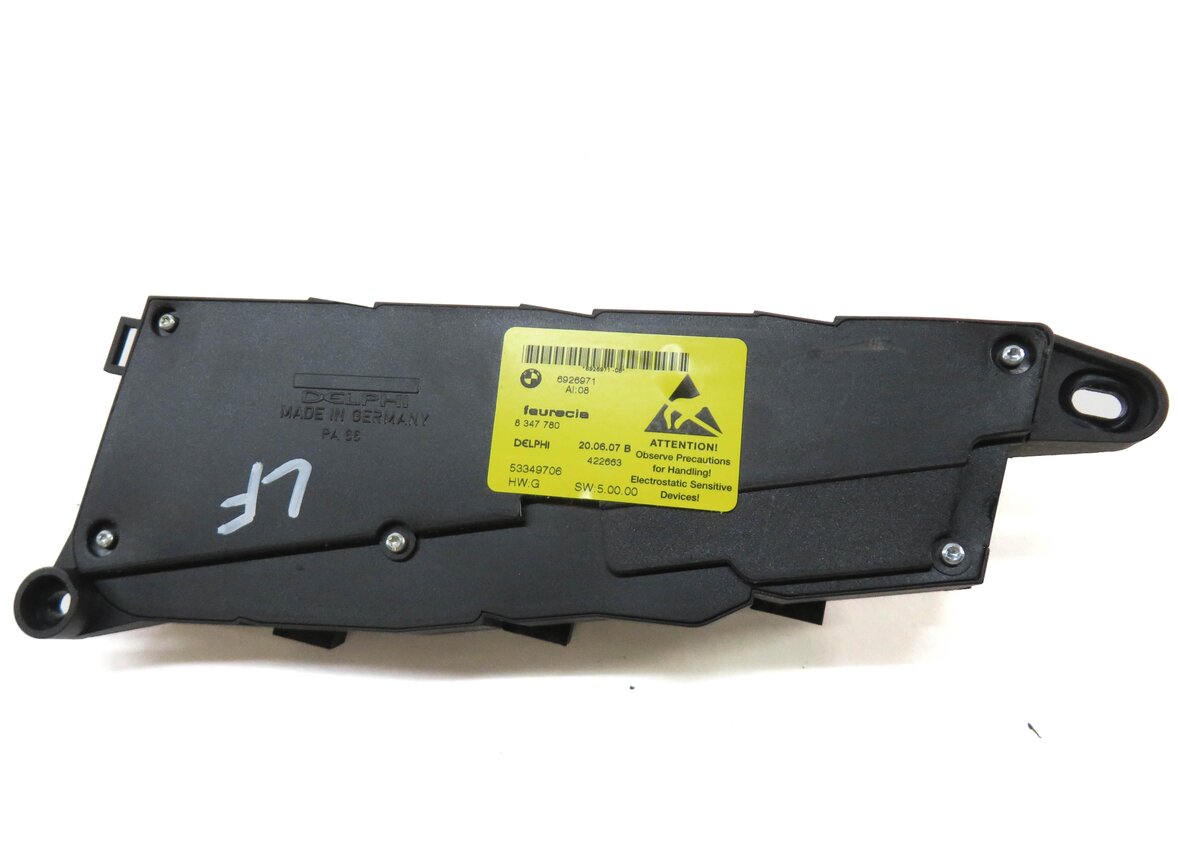 Thumbnail 4: 2007 BMW X5 (E70) LEFT FRONT DRIVER MEMORY SEAT ADJUST ADJUSTMENT SWITCH BUTTON