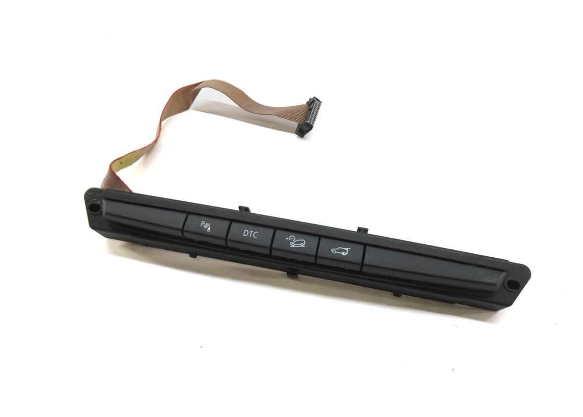 2007 BMW X5 (E70) PDC DTC TRACTION CONTROL HILL DESCENT TRUNK SWITCH BUTTON