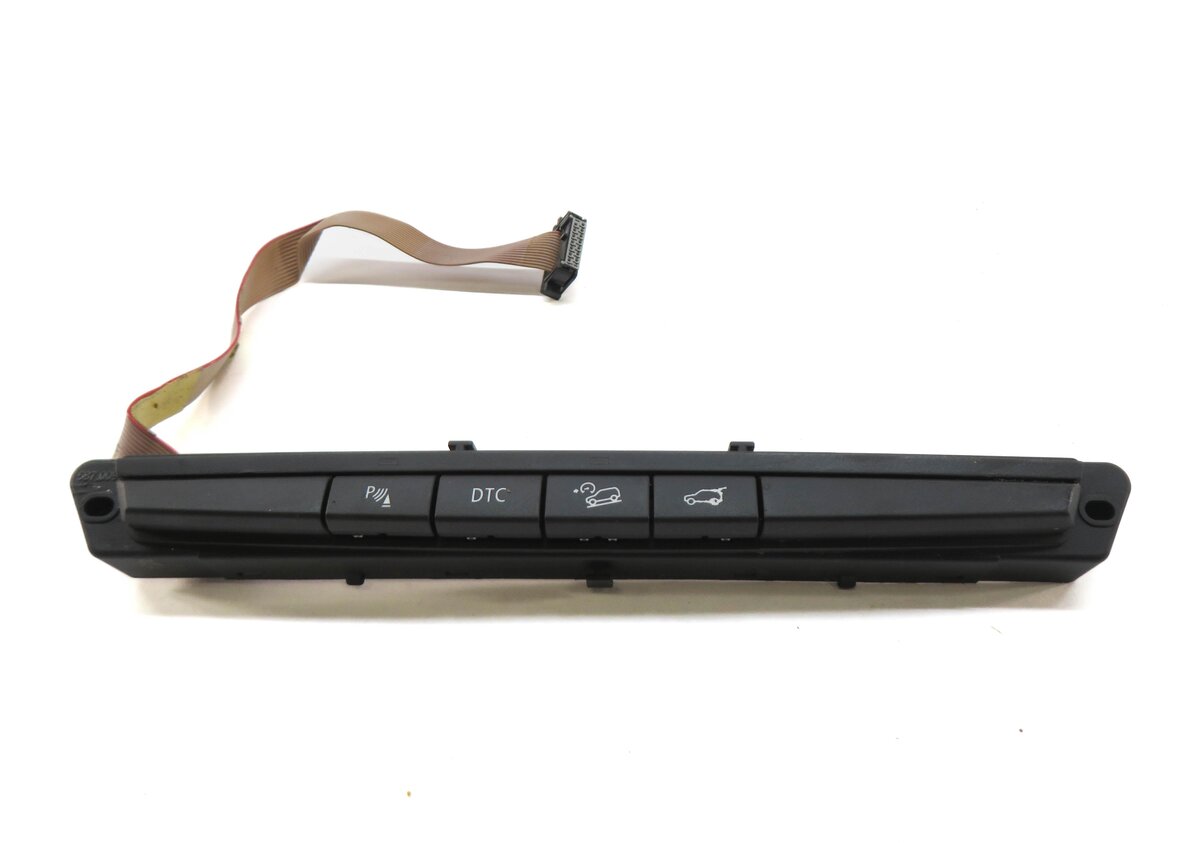 Thumbnail 3: 2007 BMW X5 (E70) PDC DTC TRACTION CONTROL HILL DESCENT TRUNK SWITCH BUTTON
