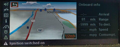 07-10 BMW X5 X6 (E70 E71) STEREO GPS NAVIGATION MEDIA INFORMATION DISPLAY SCREEN