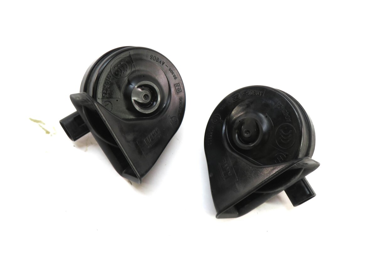 2007-2011 BMW X5 X6 (E70 E71) HIGH & LOW TONE SAFETY HORN SET-2