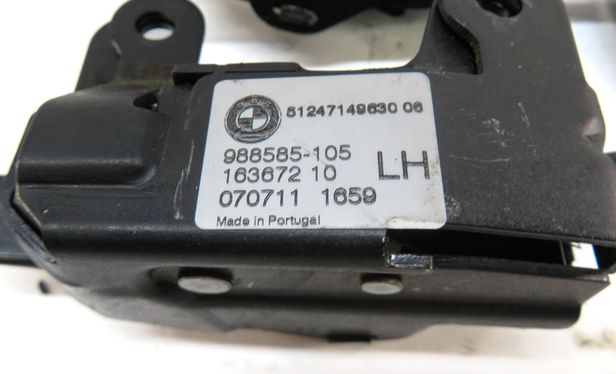 Thumbnail 6: 2007 BMW X5 (E70) REAR TRUNK HATCH GATE DOOR TAILGATE LOCK LATCH ACTUATOR SET