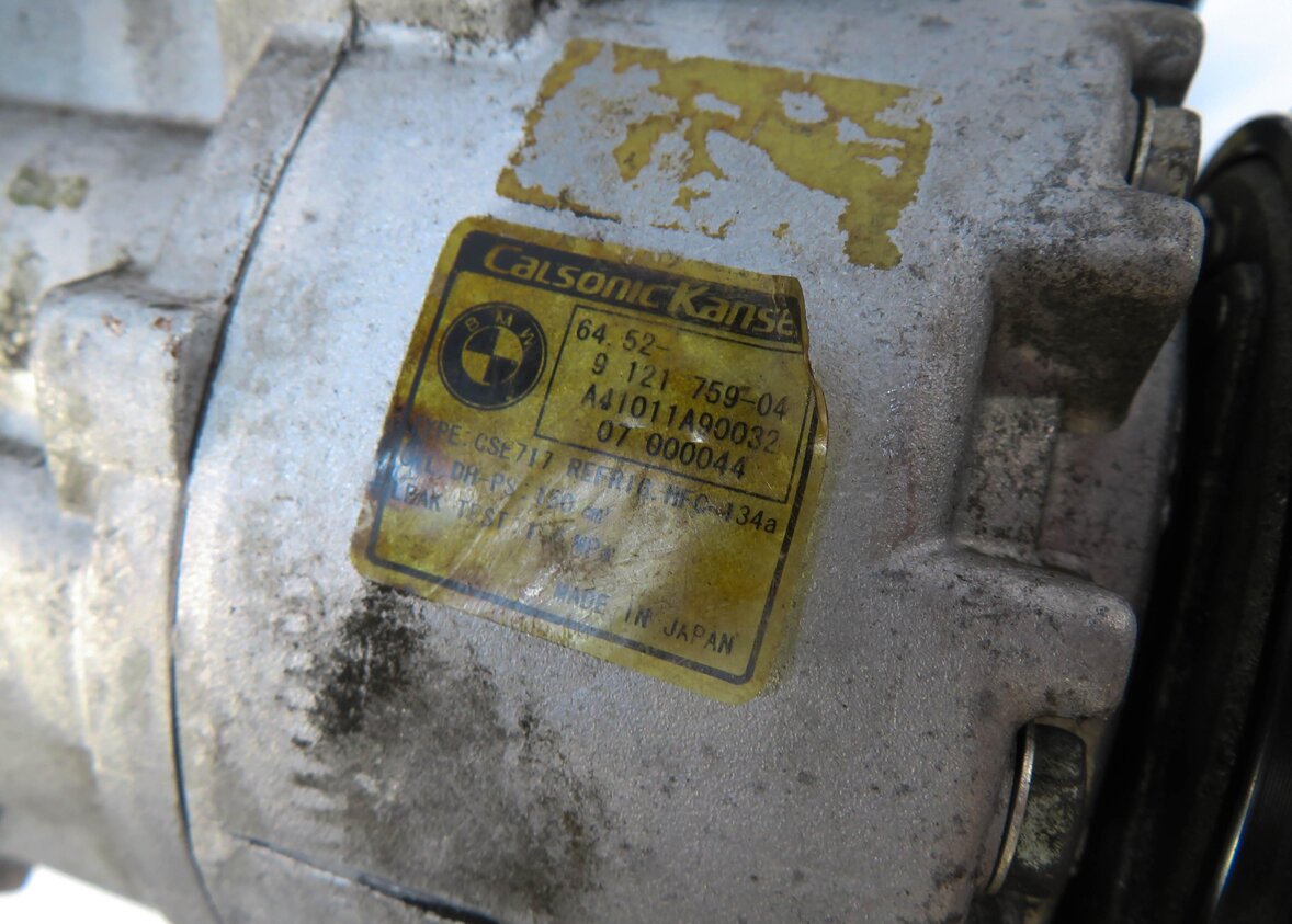 Thumbnail 5: 2007-2010 BMW X5 (E70) 3.0L ADAPTIVE DRIVE ACTIVE SUSPENSION A/C COMPRESSOR PUMP