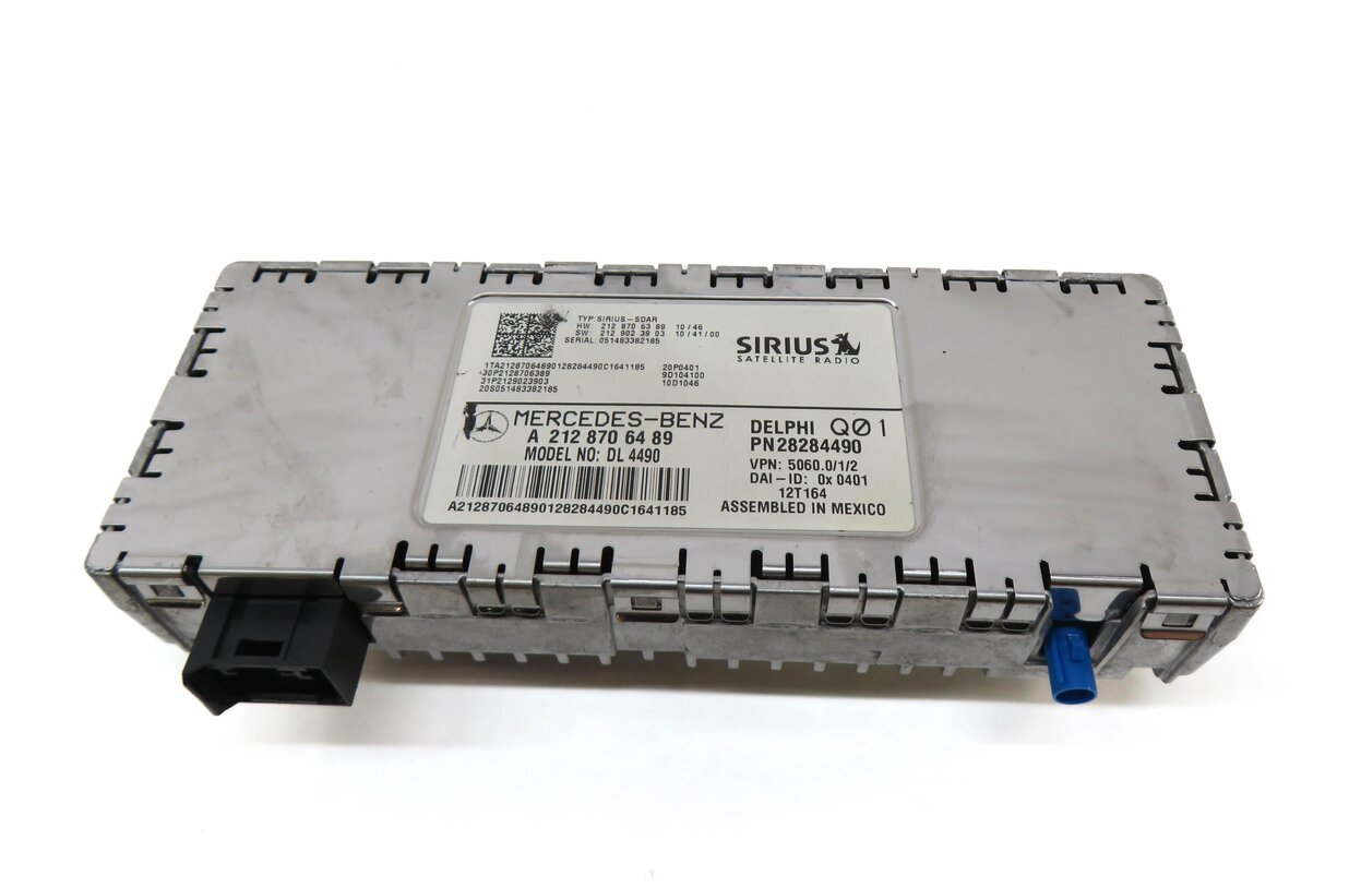 Thumbnail 2: 2010-2016 MERCEDES B C E ML SL CLS (W204 W166 W212 X204) SIRIUS SATELLITE MODULE