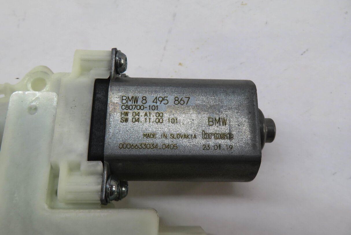 Thumbnail 4: 2019-2021 BMW 330i 330E 340i (G20) LEFT REAR DOOR POWER WINDOW MOTOR