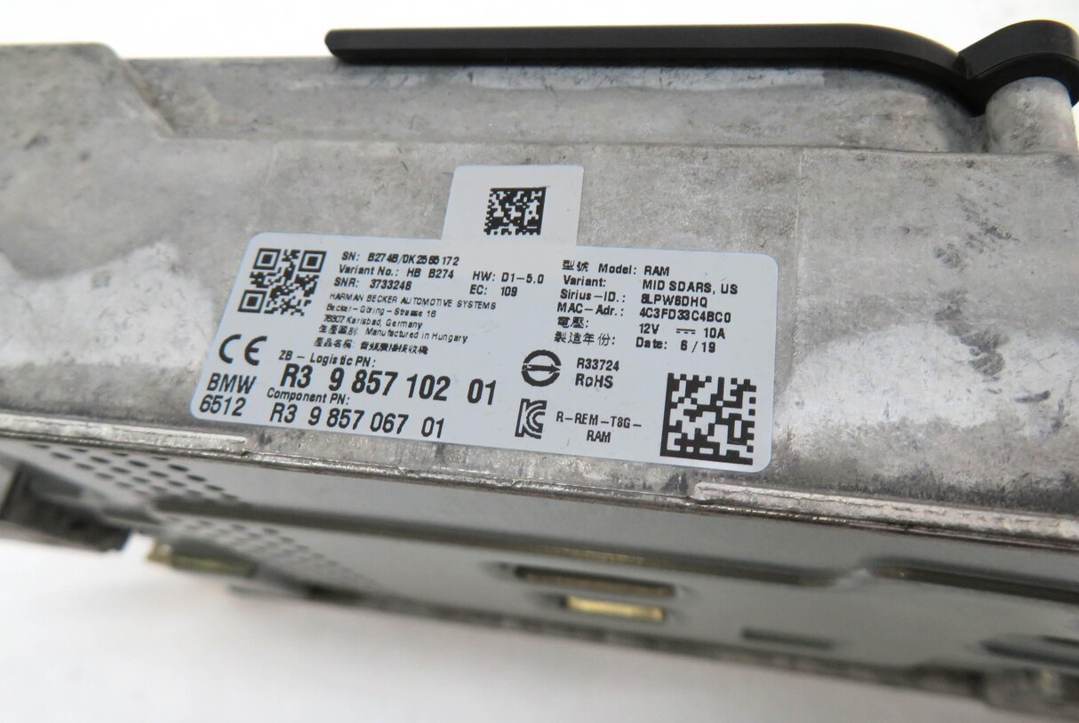 Thumbnail 4: 19-22 BMW 2 3 5 7 8 X Z4 (G01 G05 G07 G15 G20 G29 G30) STEREO AUDIO AMPLIFIER