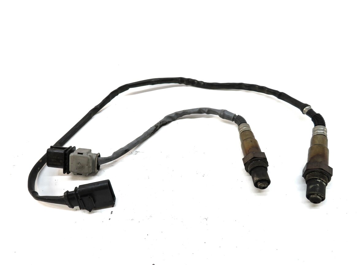 Thumbnail 2: 2012 AUDI A4 (B8 8K) 2.0L PRE / POST CAT O2 OXYGEN LAMBDA PROBE SENSOR SET-2