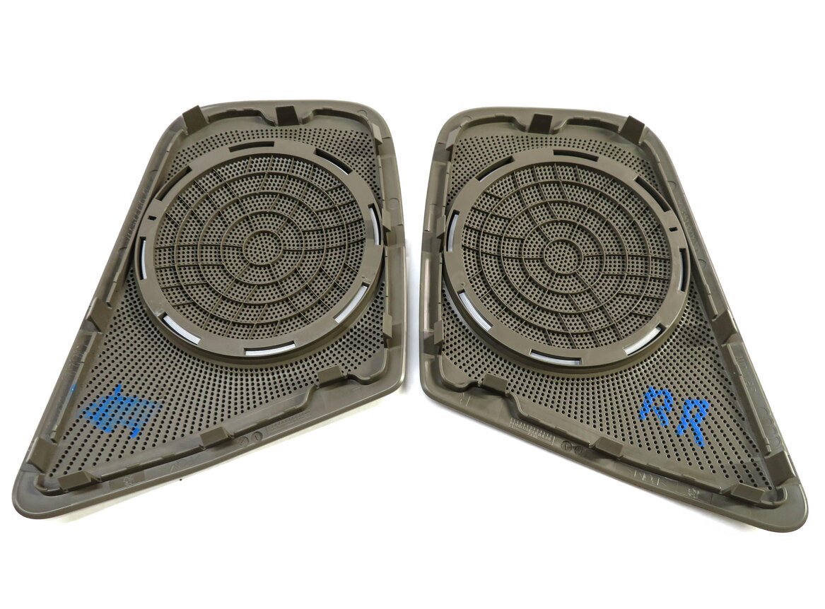Thumbnail 10: 2012 AUDI A4 (B8 8K) SDN BANG & OLUFSEN SPEAKER GRILLE TRIM SET (BROWN / BEIGE)