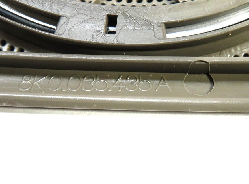 Thumbnail 11: 2012 AUDI A4 (B8 8K) SDN BANG & OLUFSEN SPEAKER GRILLE TRIM SET (BROWN / BEIGE)