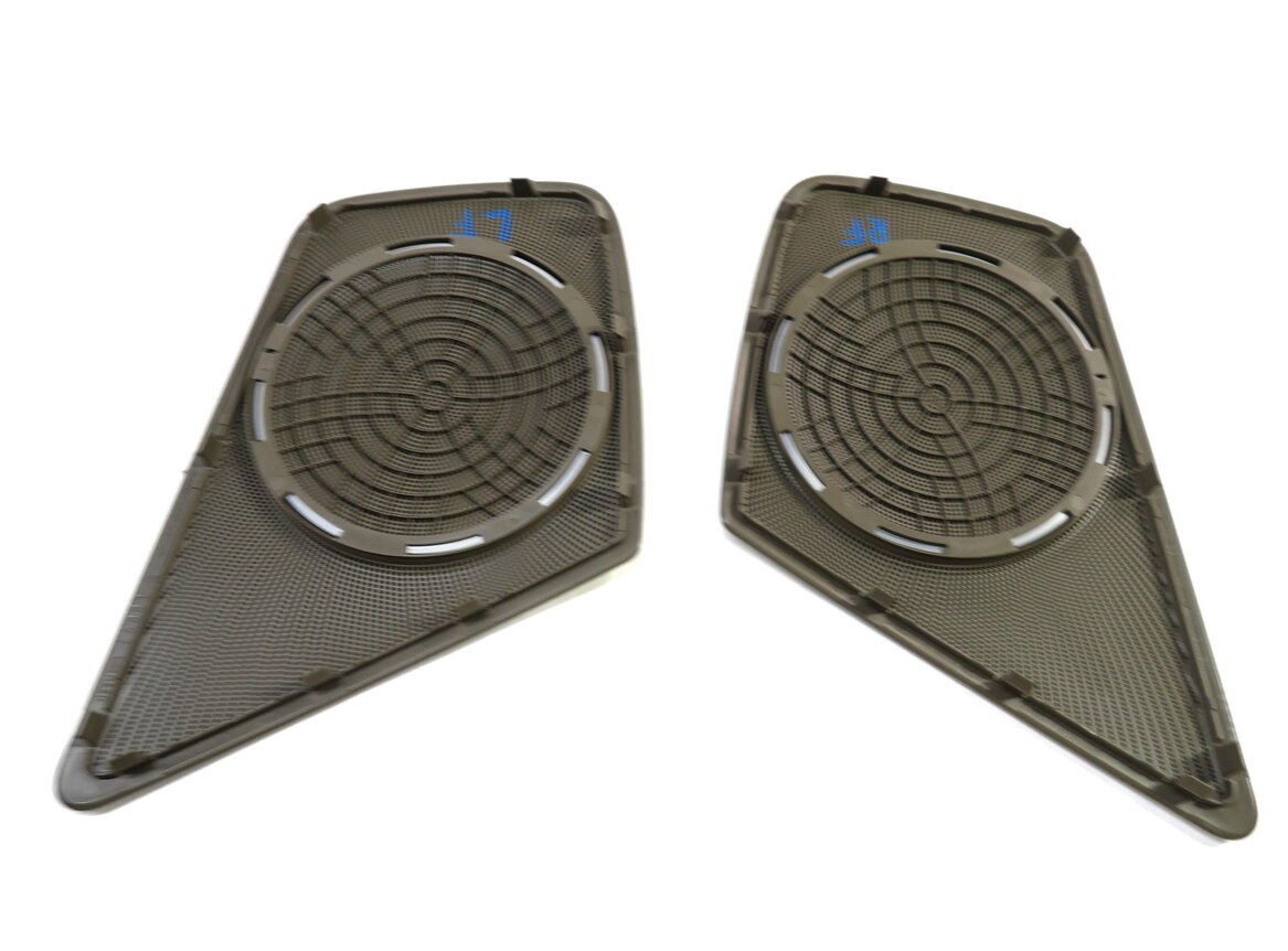 Thumbnail 12: 2012 AUDI A4 (B8 8K) SDN BANG & OLUFSEN SPEAKER GRILLE TRIM SET (BROWN / BEIGE)