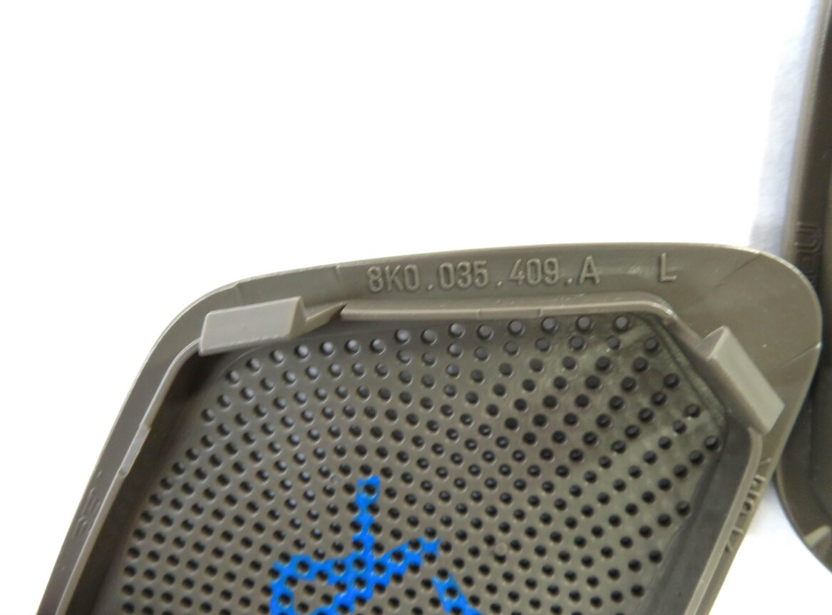 Thumbnail 7: 2012 AUDI A4 (B8 8K) SDN BANG & OLUFSEN SPEAKER GRILLE TRIM SET (BROWN / BEIGE)