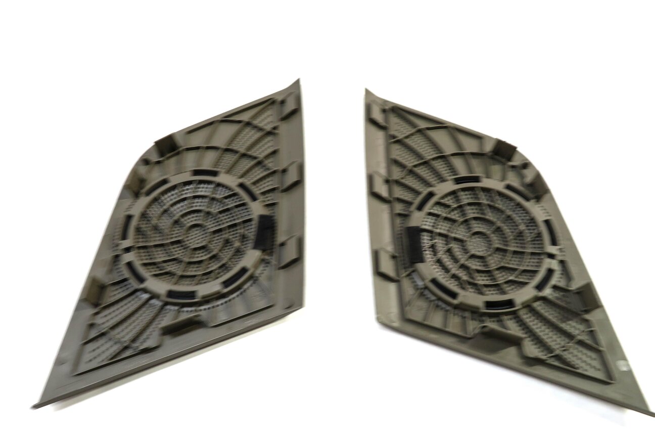 Thumbnail 8: 2012 AUDI A4 (B8 8K) SDN BANG & OLUFSEN SPEAKER GRILLE TRIM SET (BROWN / BEIGE)