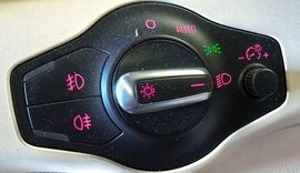 Thumbnail 2: 2009-2020 AUDI A4 A5 Q5 S4 S5 SQ5 (B8 8K 8T 8R) HEADLIGHT SWITCH