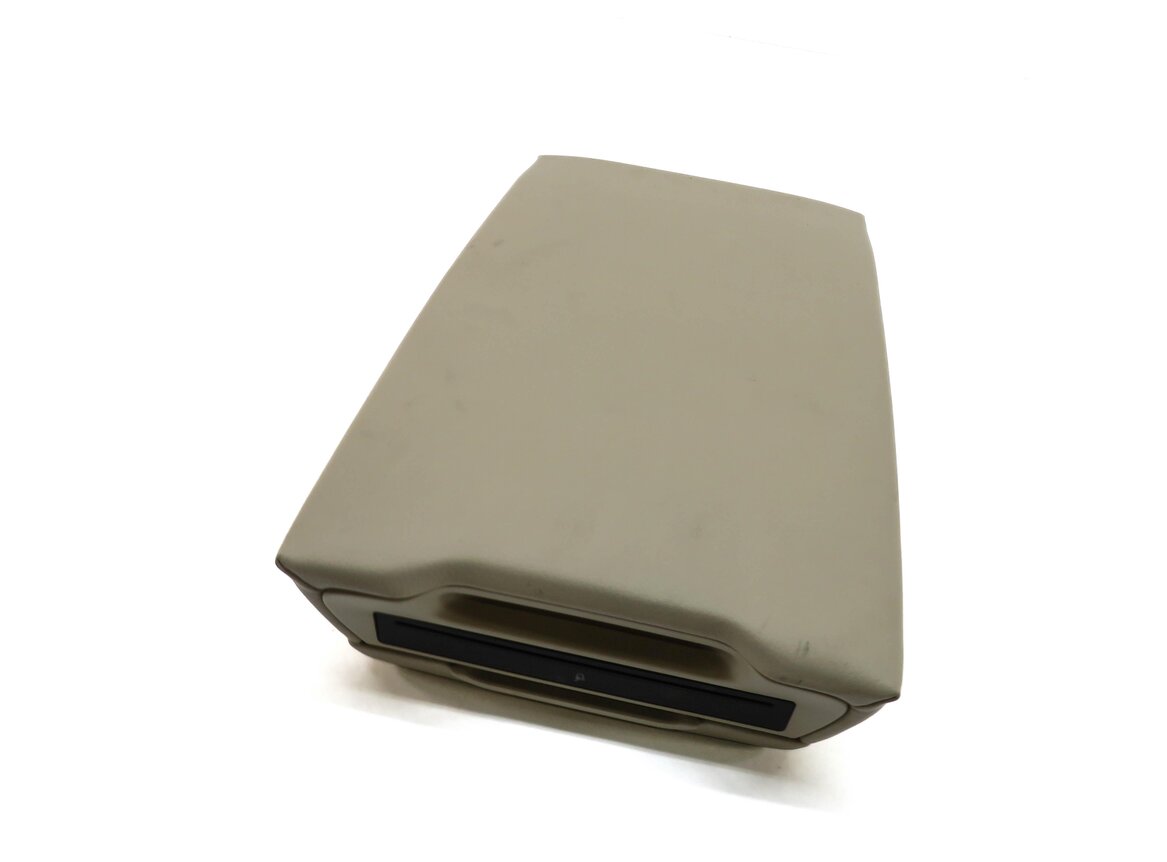 2012 AUDI A4 (B8 8K) REAR SEAT CENTER CONSOLE ARMREST CUP HOLDER (BEIGE)