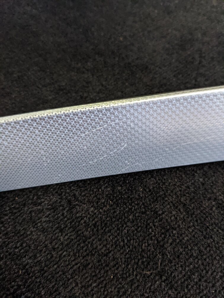 Thumbnail 18: 2012 AUDI A4 (B8 8K) DASH DOOR CONSOLE ALUMINUM FISH SCALE TRIM PANEL SET
