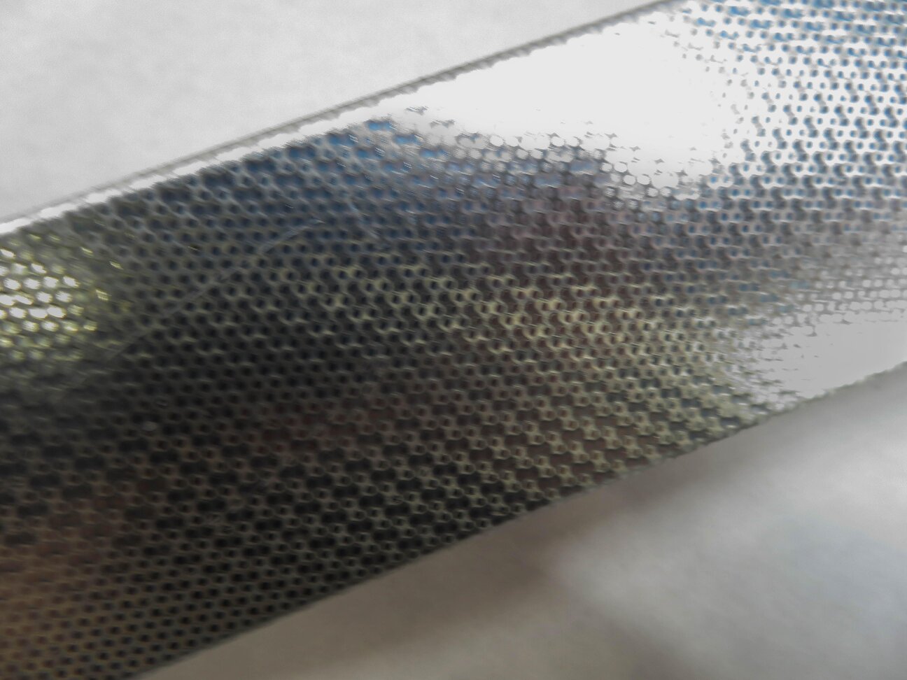 Thumbnail 3: 2012 AUDI A4 (B8 8K) DASH DOOR CONSOLE ALUMINUM FISH SCALE TRIM PANEL SET