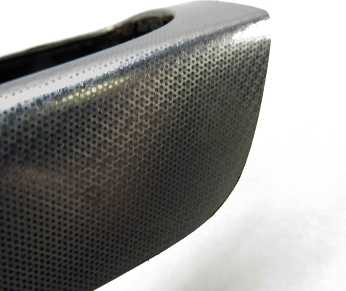 Thumbnail 4: 2012 AUDI A4 (B8 8K) DASH DOOR CONSOLE ALUMINUM FISH SCALE TRIM PANEL SET