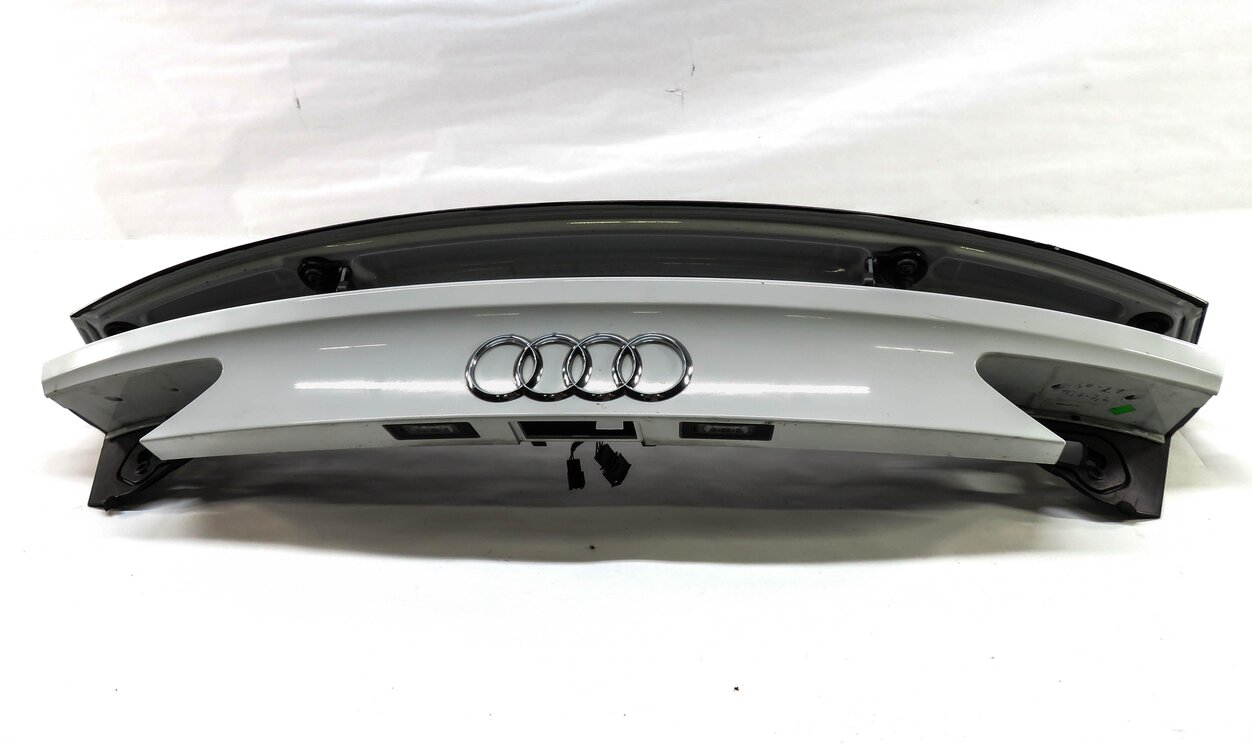 Thumbnail 2: 12-17 AUDI A7 S7 RS7 (C7 4G8) REAR TRUNK ELECTRIC SPOILER WING (IBIS WHITE T9)