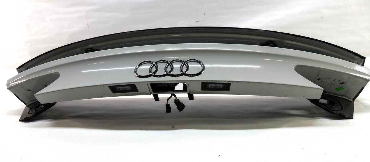 Thumbnail 3: 12-17 AUDI A7 S7 RS7 (C7 4G8) REAR TRUNK ELECTRIC SPOILER WING (IBIS WHITE T9)