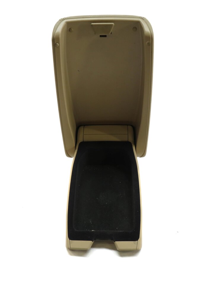 Thumbnail 2: 11-17 AUDI A6 A7 S6 S7 (C7 4G8) FRONT CENTER CONSOLE ARMREST LID (VELVET BIEGE)