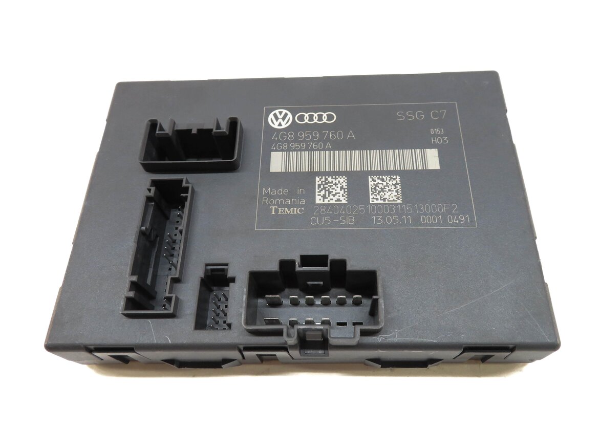 Thumbnail 2: 2012 AUDI A7 (C7 4G8) LEFT FRONT DRIVER SEAT CONTROL MODULE