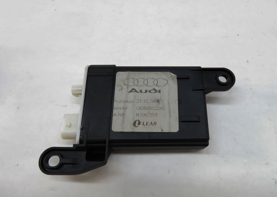 Thumbnail 3: 2012 AUDI A7 (C7 4G8) RIGHT FRONT PASSENGER SEAT OCCUPANCY WEIGHT SENSOR MODULE