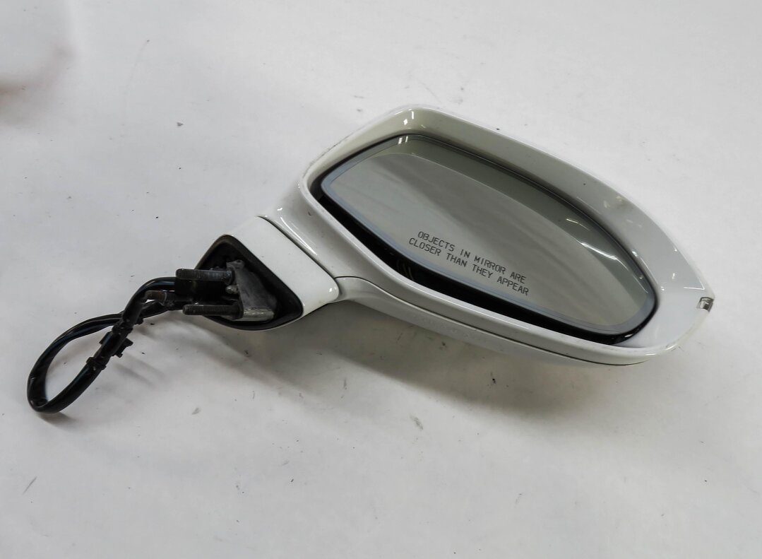 Thumbnail 5: 12-18 AUDI A7 (C7 4G8) RIGHT - PFOLD BLIND SPOT LANE ASSIST DOOR MIRROR (WHITE)