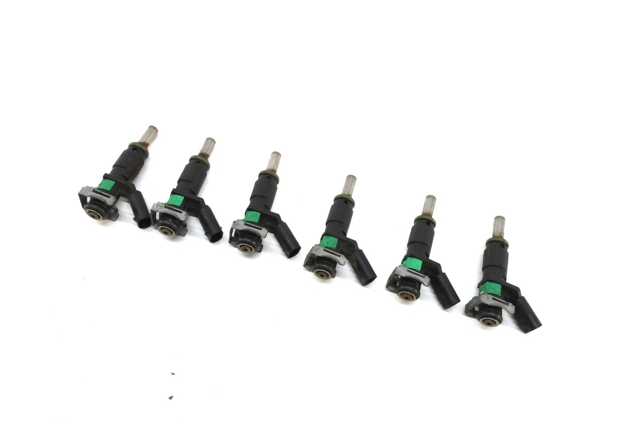 Thumbnail 4: 2010-2013 MERCEDES C300 C350 E350 GLK350 S400 (W204 W211 X204) FUEL INJECTOR SET