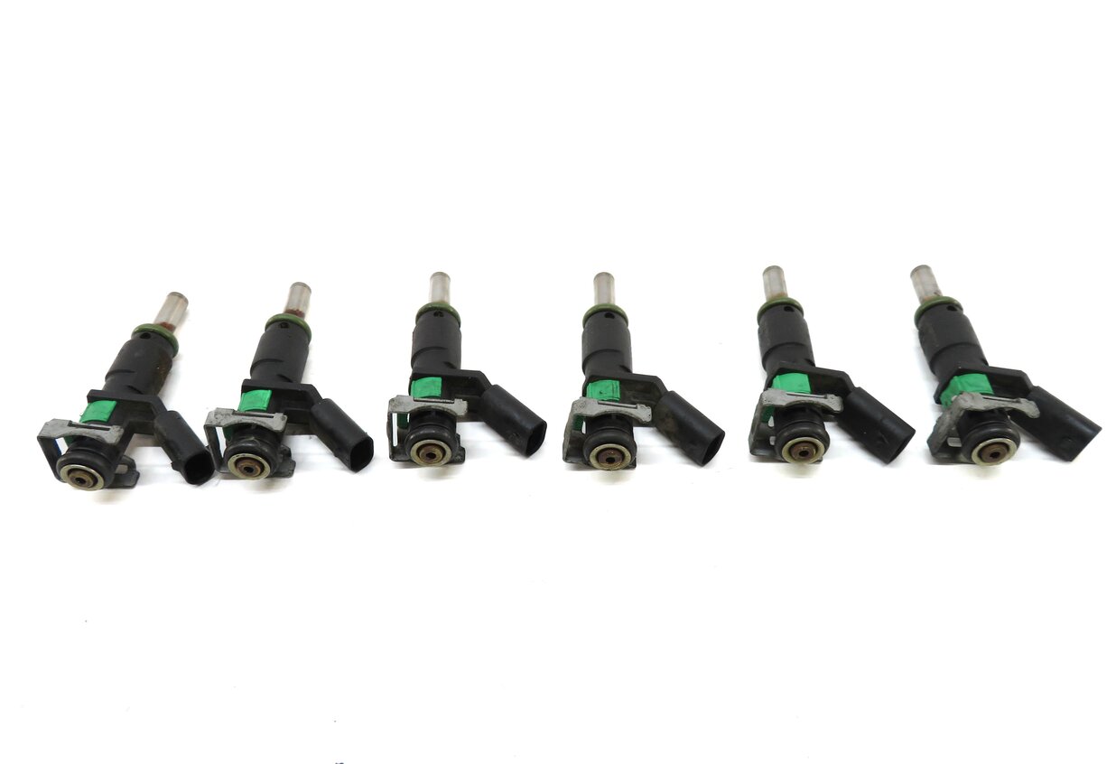Thumbnail 5: 2010-2013 MERCEDES C300 C350 E350 GLK350 S400 (W204 W211 X204) FUEL INJECTOR SET