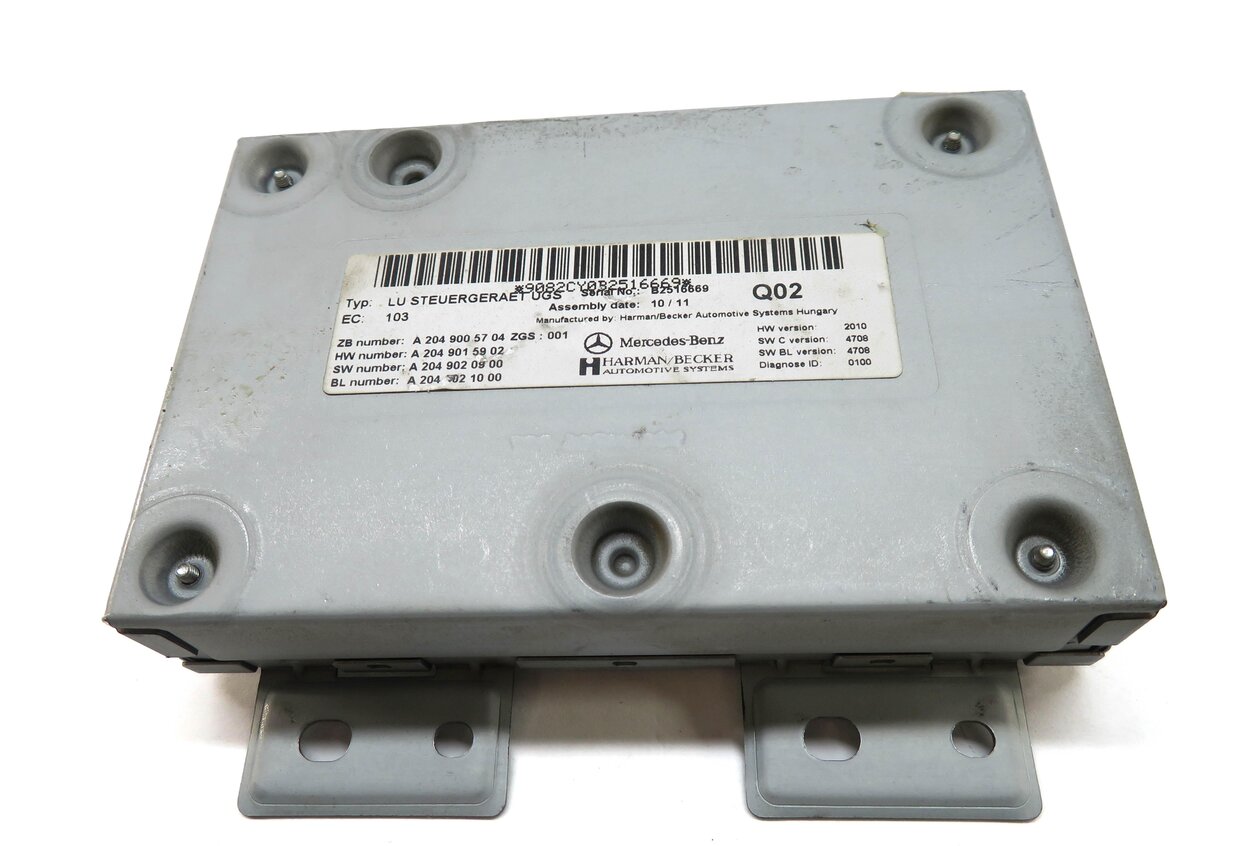 Thumbnail 2: 08-15 MERCEDES B C E G GL ML R SLK (W204 W207 W164 X164) COMMUNICATION MODULE