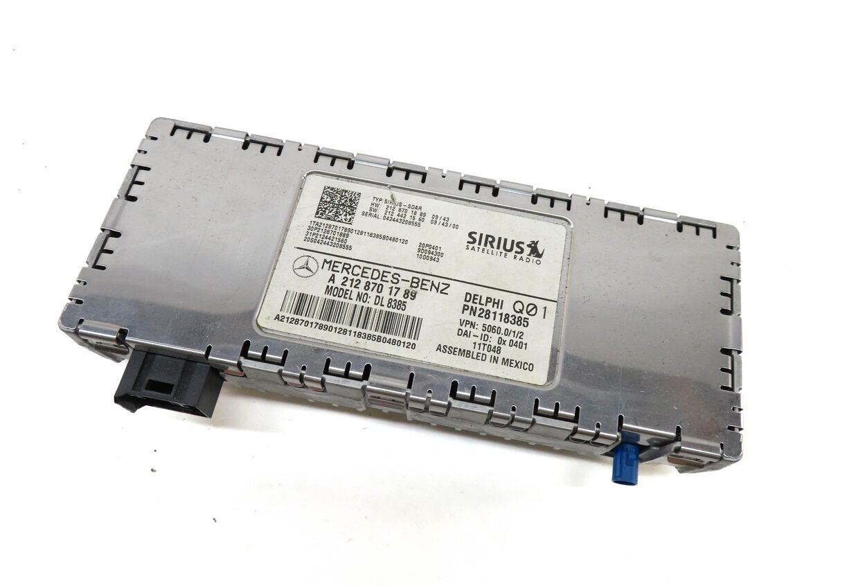 2010-2016 MERCEDES B C E ML SL CLS (W204 W166 W212 X204) SIRIUS SATELLITE MODULE
