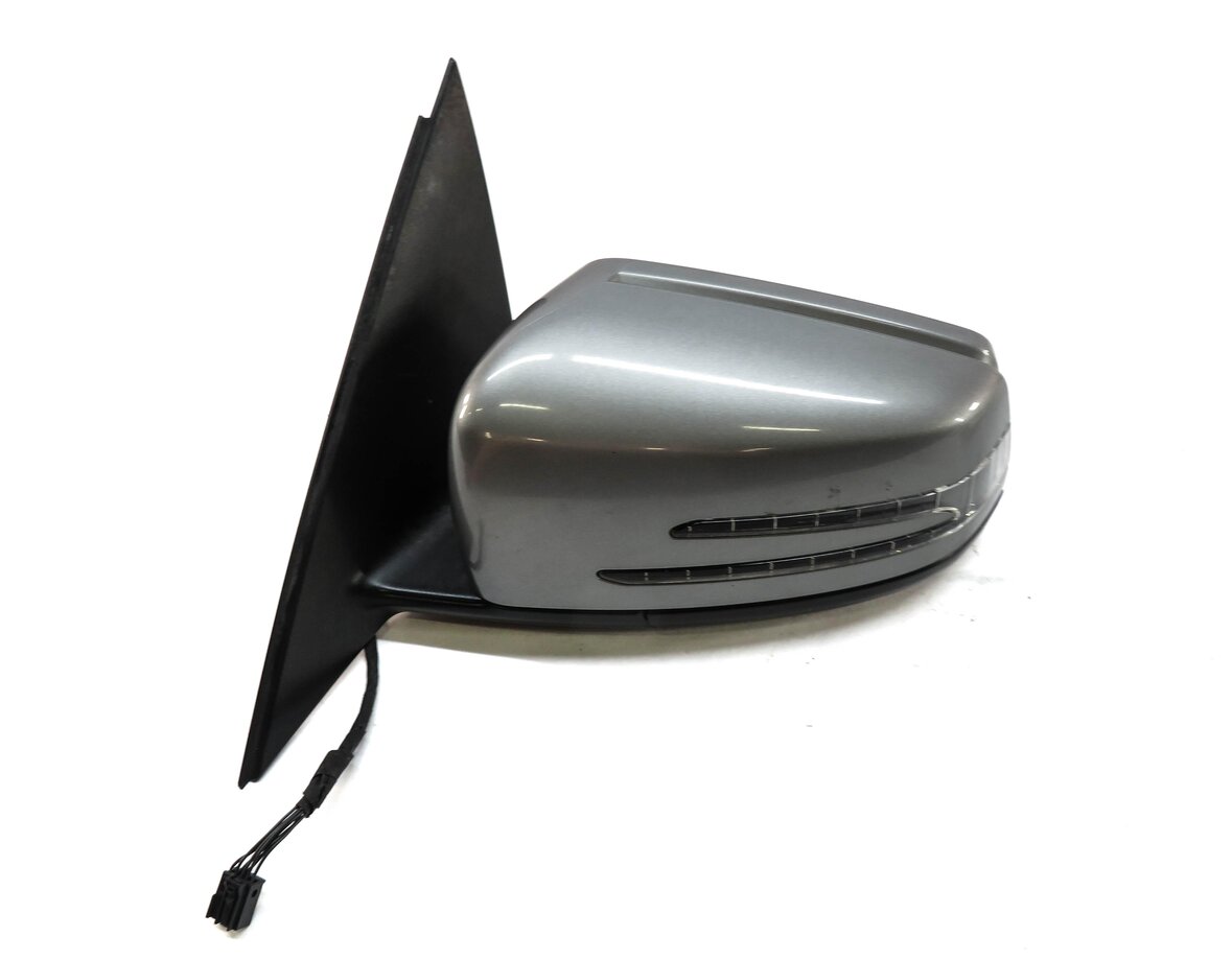 Thumbnail 5: 2010-2011 MERCEDES C250 C300 (W204) LEFT DRIVER HEATED DOOR MIRROR (SILVER 792U)