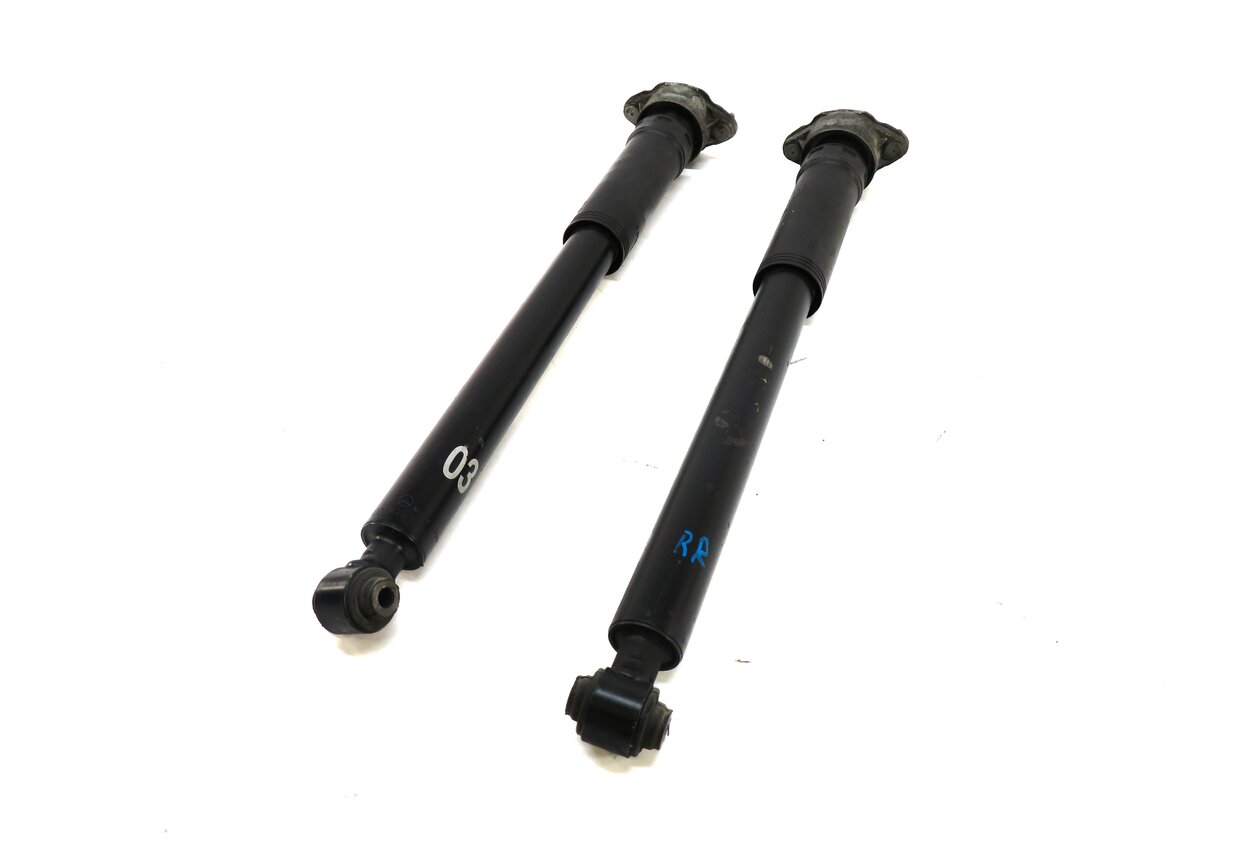 2011 MERCEDES C300 (W204) LEFT & RIGHT REAR SPORT SUSPENSION SHOCK STRUT SET-2
