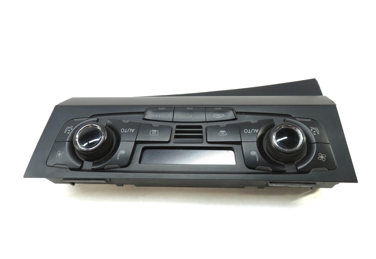 Thumbnail 4: 08-13 A4 S4 A5 S5 Q5 B8 8K 8T FRONT HEATER A/C TEMPERATURE CLIMATE CONTROL PANEL