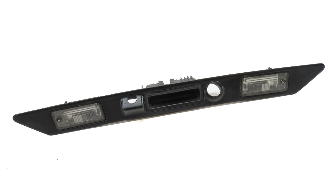 2010 AUDI A5 (B8 8T) REAR TRUNK HANDLE RELEASE HANDLE w/ LICENSE PLATE LIGHTS