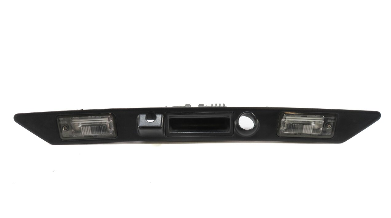 Thumbnail 2: 2010 AUDI A5 (B8 8T) REAR TRUNK HANDLE RELEASE HANDLE w/ LICENSE PLATE LIGHTS
