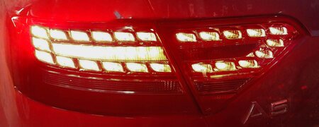 Thumbnail 2: 2008-2012 AUDI A5 S5 (B8 8T) LEFT DRIVER REAR TRUNK LED TAILLIGHT LIGHT LAMP
