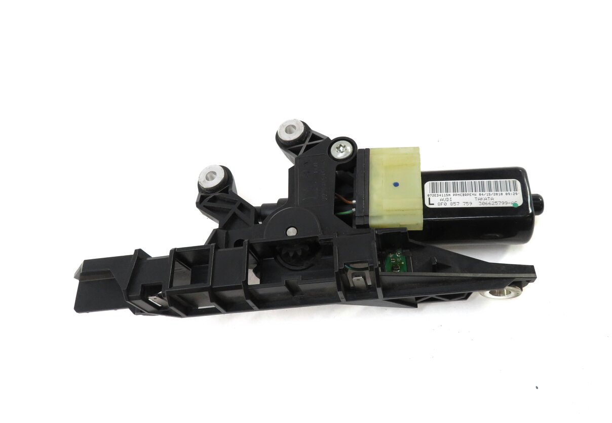 2010 AUDI A5 (B8 8T) CONVERTIBLE - LEFT FRONT DRIVER SEATBELT MOTOR