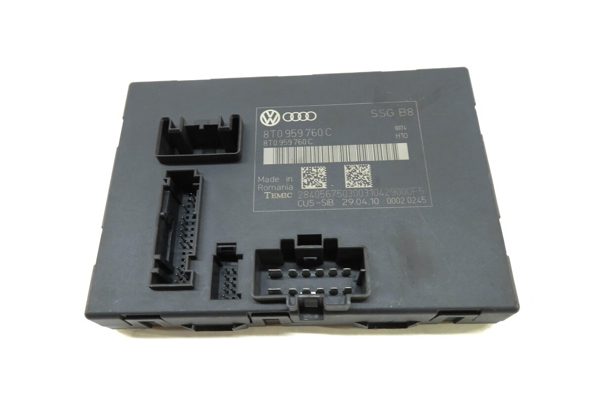 Thumbnail 2: 2010-2017 AUDI A5 (B8 8T) FRONT MEMORY SEAT CONTROL MODULE (NON SPORT SEAT)