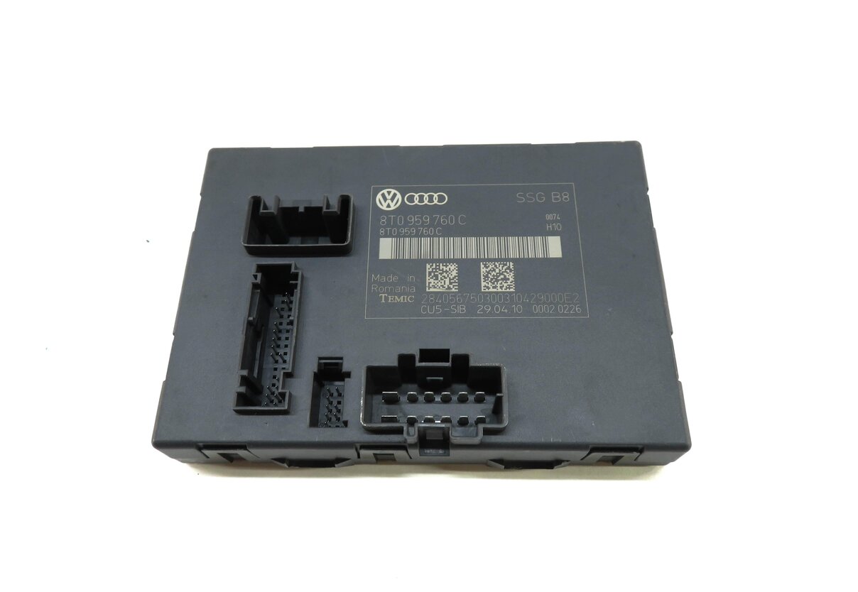 Thumbnail 2: 2010-2017 AUDI A5 (B8 8T) FRONT MEMORY SEAT CONTROL MODULE (NON SPORT SEAT)