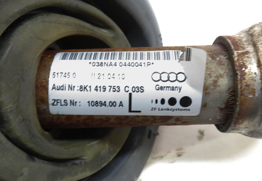 Thumbnail 4: 2010 AUDI A5 (B8 8T) AWD QUATTRO STEERING COLUMN SHAFT U-JOINT COUPLER LINKAGE