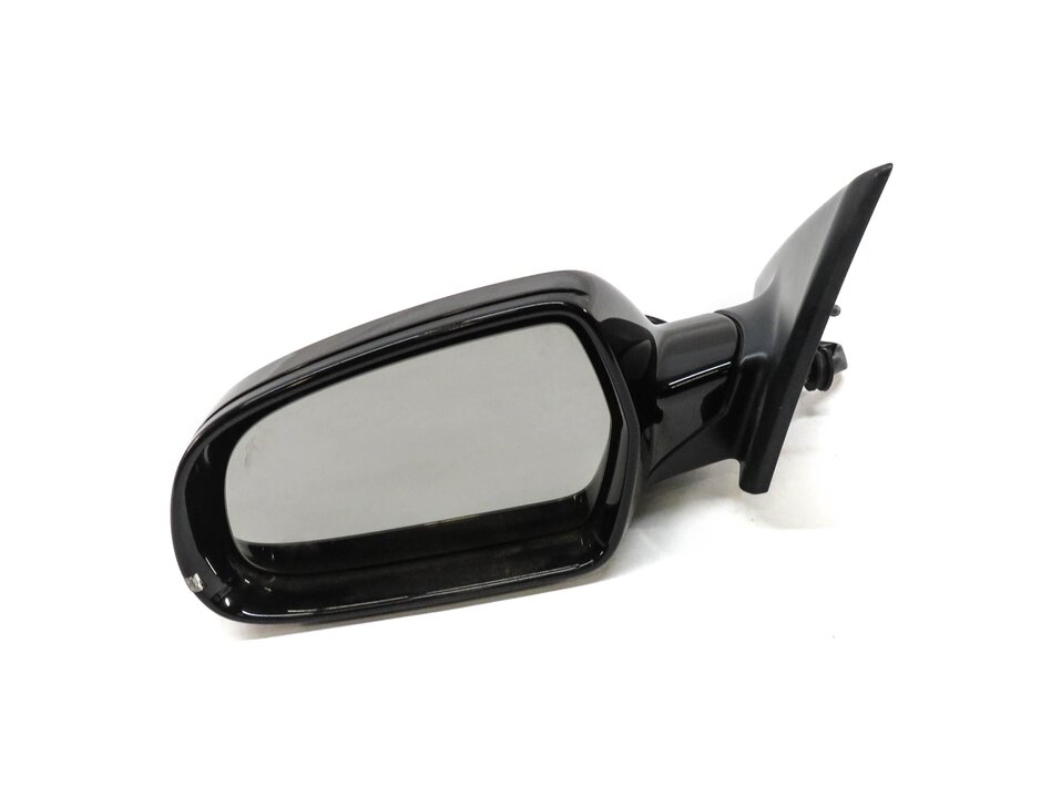 2010-2014 AUDI A5 (B8 8T) LEFT FRONT DRIVER HEATED DOOR MIRROR (BRILLIANT BLACK)