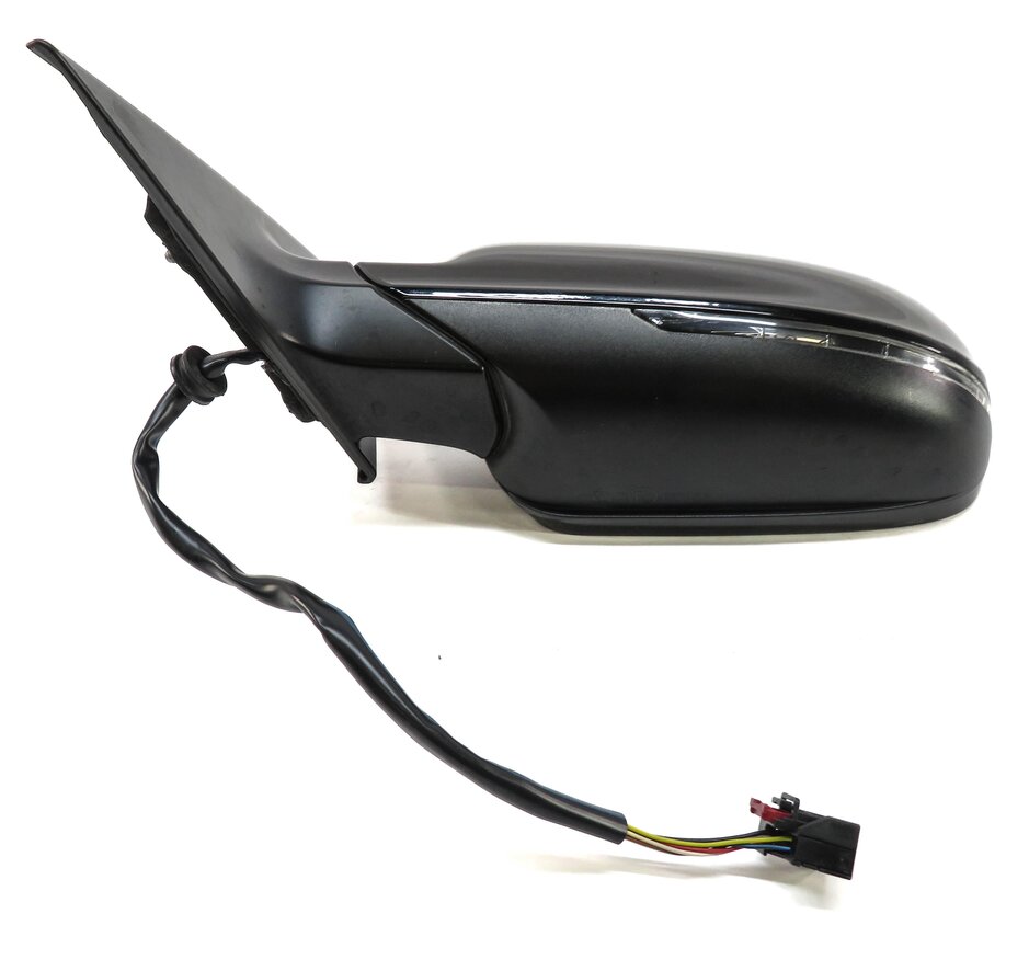 Thumbnail 6: 2010-2014 AUDI A5 (B8 8T) LEFT FRONT DRIVER HEATED DOOR MIRROR (BRILLIANT BLACK)