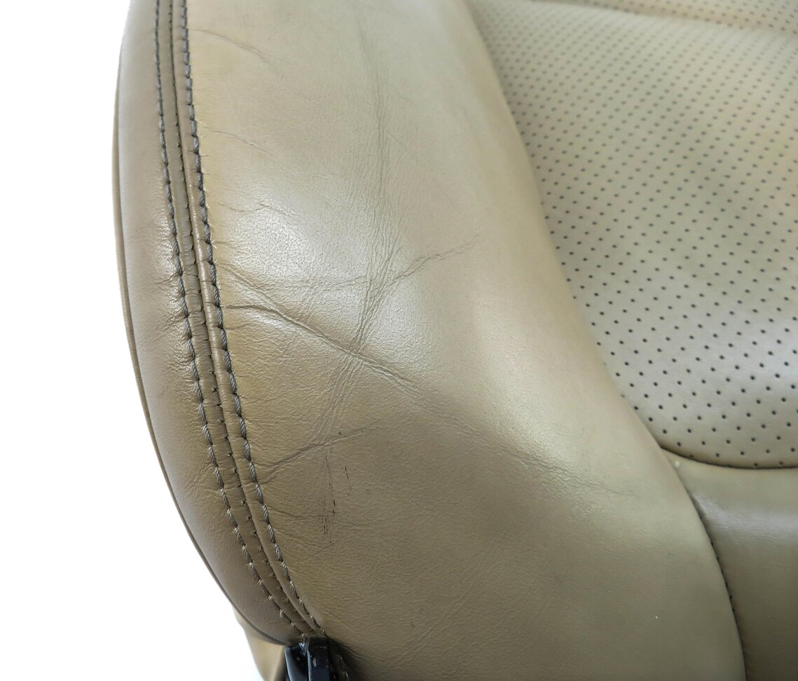 Thumbnail 6: 2012 PORSCHE CAYENNE (958) RIGHT PASSENGER UPPER TOP HEATED SEAT CUSHION (BEIGE)