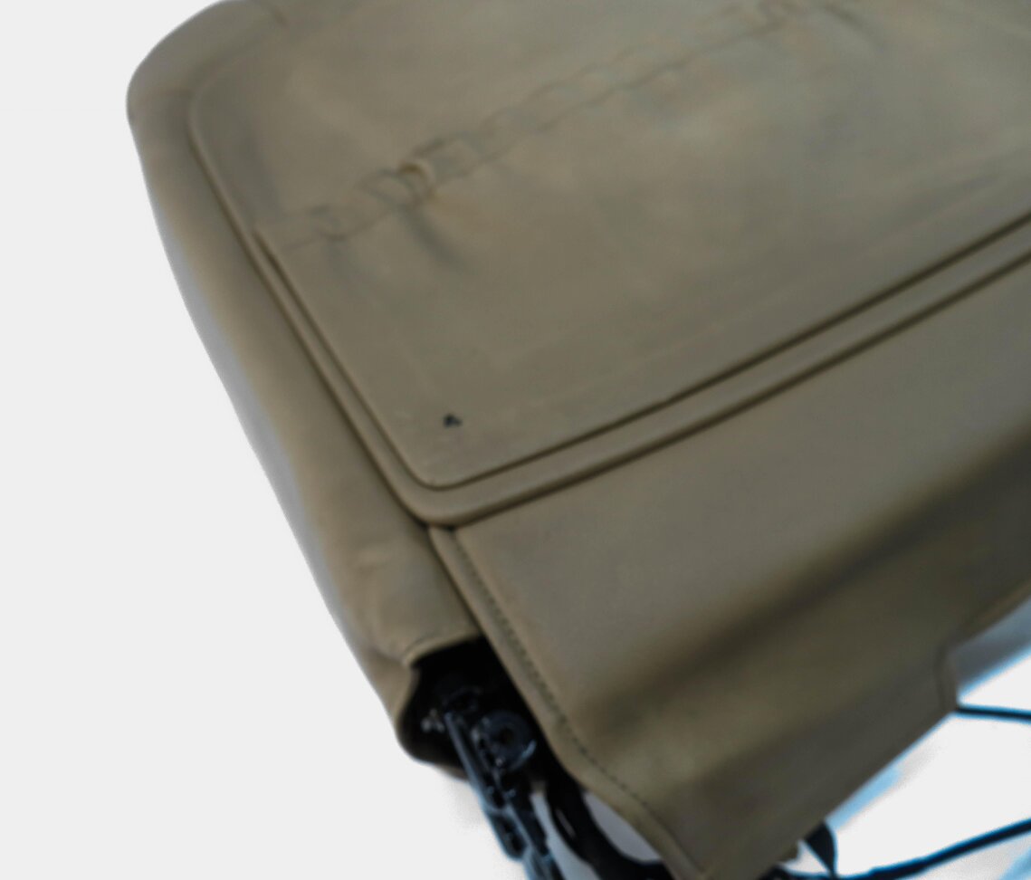 Thumbnail 7: 2012 PORSCHE CAYENNE (958) LEFT DRIVER UPPER TOP HEATED SEAT CUSHION (BEIGE)