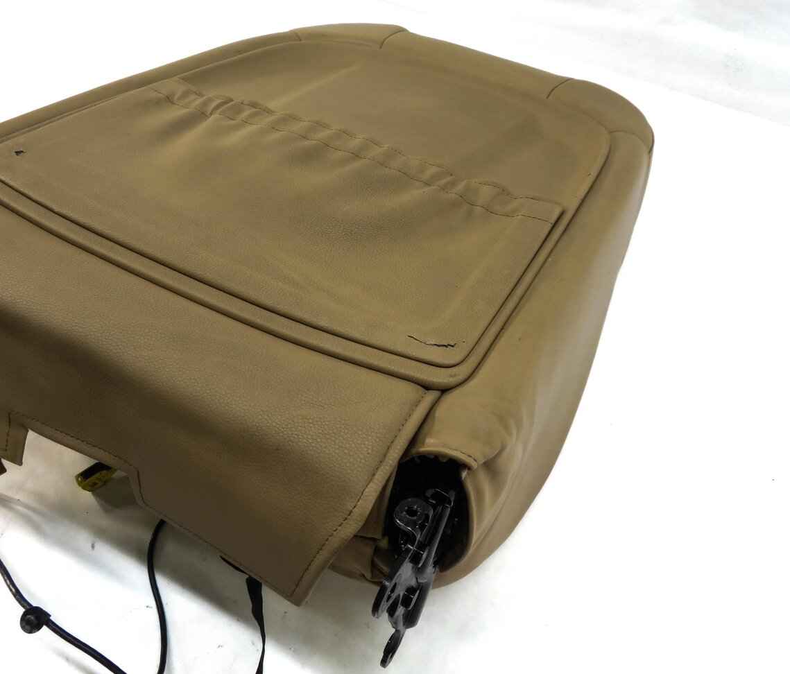 Thumbnail 9: 2012 PORSCHE CAYENNE (958) LEFT DRIVER UPPER TOP HEATED SEAT CUSHION (BEIGE)
