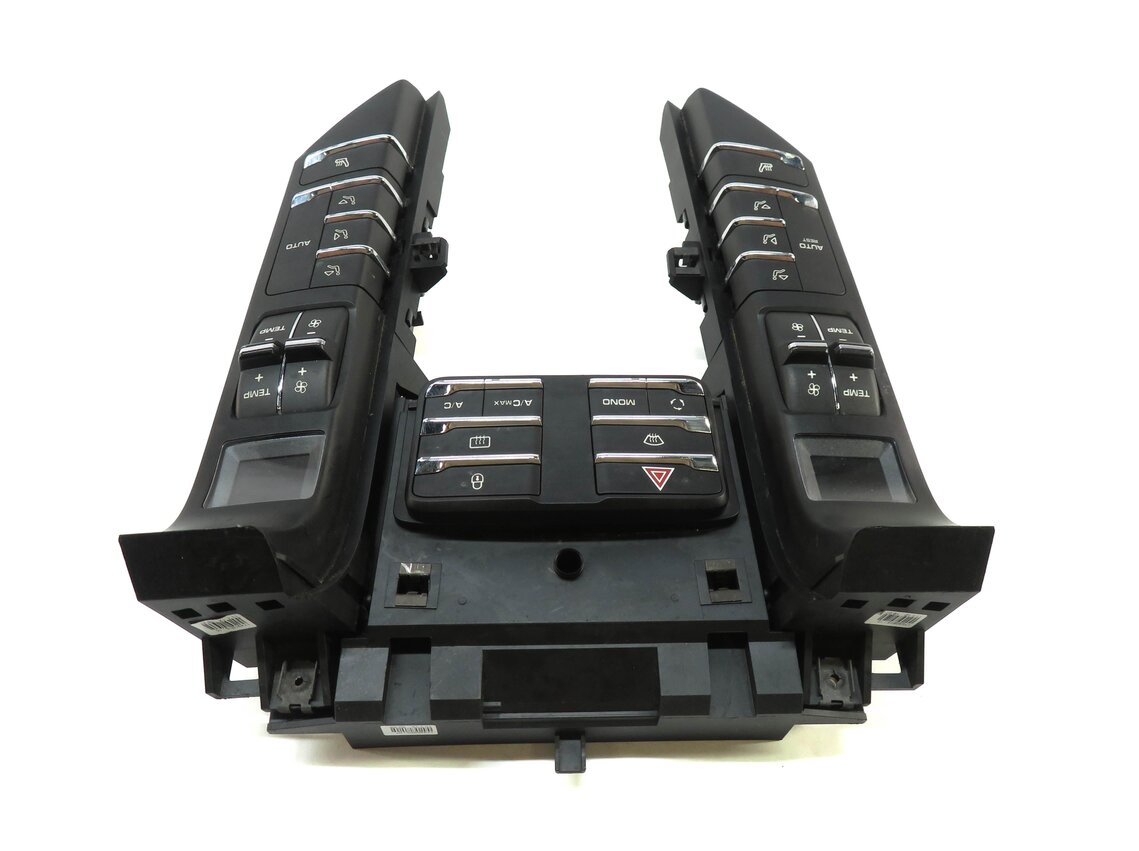 Thumbnail 6: 2011-2018 PORSCHE CAYENNE (958) FRONT HEATER A/C TEMPERATURE CONTROL PANEL