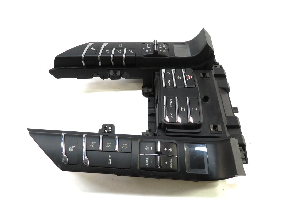 Thumbnail 7: 2011-2018 PORSCHE CAYENNE (958) FRONT HEATER A/C TEMPERATURE CONTROL PANEL